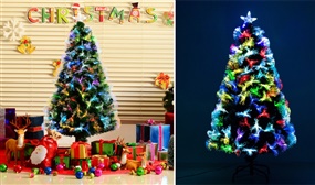 1.2m Pre-Lit Artificial Christmas Tree