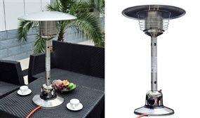 Stainless Steel Table Top Gas Heater