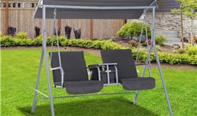 Outdoor Love Seat Swing Chair