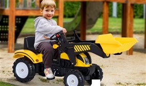 Kids Ride-On Tractor or Digger - Suitable for Ages 3-6