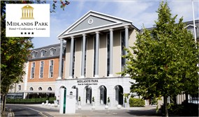 1 or 2 Nights B&B, Bubbly, Spa Credit, Late Check out & more at Midlands Park Hotel, Co. Laois