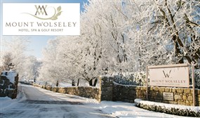 1 Night B&B with 4-Course Dinner for 2 at Mount Wolseley Hotel, Spa & Golf Resort, Carlow