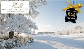 1, 2 or 3 Nights B&B, 4 Course Meal, €70 Resort Credit at Mount Wolseley Hotel - valid to March 2020