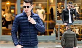 Men's Thin and Breathable Padded Puffer Jacket - 5 Colours