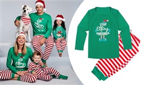 Matching Family Christmas Pyjamas in a Variety of Sizes 