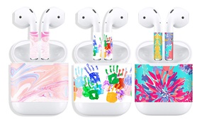 Set of Decals for the Apple Airpods and Similar