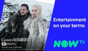 NOW TV 6 Month Entertainment Pass inc. Game of Thrones 