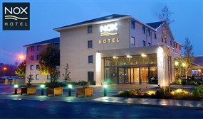 B&B, Dining Credit, Bottle of House Wine, Late Check out at Nox Hotel Galway