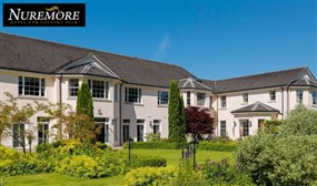 B&B for 2, Bottle of Wine, Spa Credit or Golf at the Nuremore Hotel and Country Club valid to Sep