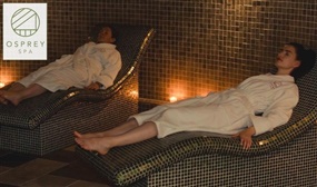 A Deep Cleansing Mud Rasul Treatment with Prosecco for 2, 3 or 4 People at the Osprey Hotel Spa