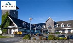 1 or 2 Night B&B Stay for 2, Wine, Late Checkout & More a Peacockes Hotel, Connemara, Co. Galway