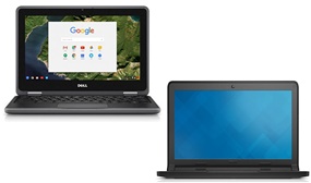 Refurbished Dell Chromebook 11 Laptop - Touchscreen Option Available