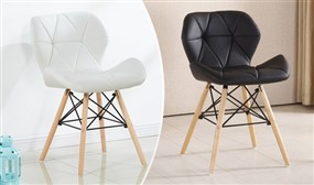 Eiffel Style Roma Tower Pentagon Dining Chair - 1/2/4