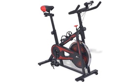 Exercise Spinning Bike with Pulse Sensors