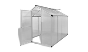 Reinforced Aluminium Greenhouses in 4 Sizes