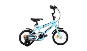 Kids Bike with Stabilisers in 2 Colours for Ages 2-4 years