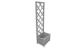 Trellis Planter 40x30x135 cm Solid Firwood