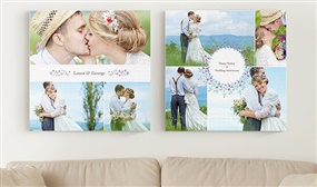 Personalised Collage Canvas - Multiple Size Options