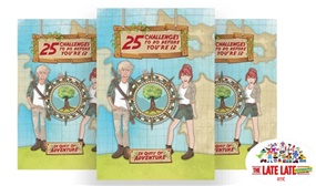 '25 Challenges to Do Before You're 12' Adventure Book - as seen on The Late Late Toy Show
