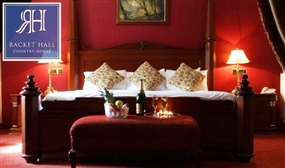 1 or 2 Nights B&B for 2 with a Late Check-out at Racket Hall Country House Hotel