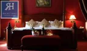 1 or 2 Nights B&B for 2 with Dinner and a Late Check-out at Racket Hall Country House Hotel