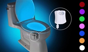 Motion Sensing LED Toilet Light