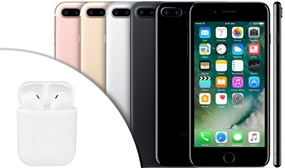 Refurbished iPhone 7 32GB with Free Wireless Earbuds