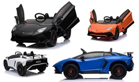 CYBER WEEK: 12V Lamborghini Aventador SV Kids Sports Car