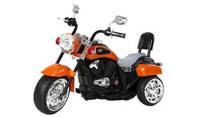 Kids 3 Wheel 6V Harley Style Electric Ride On Motorbike- 18 Months - 4 Years
