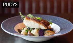 3-Course Meal for 2 people at Rudys Restaurant, Dublin 15