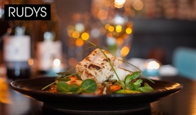 3-Course Meal for 2 People at Rudys Restaurant, Dublin 15 (Valid Jan to Mar 2020)