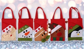 Christmas Treat Gift Bag - Choice of Design