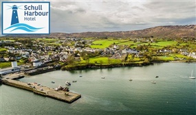 2 or 3 Night B&B for 2 in a Deluxe Sea-View Room with Prosecco at the Schull Harbour Hotel, Cork