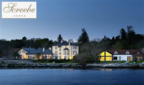 2 Nights B&B Deluxe Stay, 4-Course Dinner, Prosecco or Wine & More at Screebe House, Galway