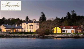 Valid to April 2020 - 2 Nights B&B Stay including Dinner, Prosecco & More at Screebe House, Galway