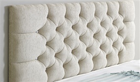 Chesterfield Chenille Fabric Headboards in 5 Sizes