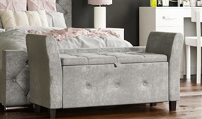 Seville Storage Ottoman Bench (5 Colours)