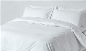 100% Cotton Complete Duvet Cover Set, 200 Thread Count, Duvet Cover, Fitted Sheet & Pillowcases