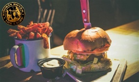 Enjoy a Burger and Fries at the Newly Opened, Smokin' Bones, Temple Bar
