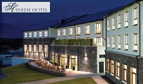 1 or 2 Nights B&B Stay in a Seaview balcony Suite with Extras at Sneem Hotel, Valid to March 
