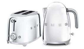  SMEG Retro Style Kettle & Toaster Set in 3 Colours
