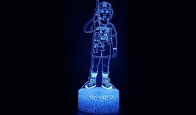 Stranger Things Inspired LED Colorful 3D Night Light