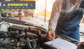 Standard Car Service with Oil Filter Change and Pre-NCT Check @ Sweeney's Garage, 3 Dublin Locations