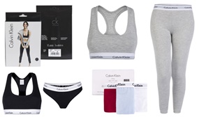 Range of Women's Calvin Klein Underwear and Loungewear Sets