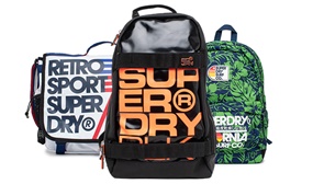 Range of Superdry Backpacks or Crossbody Bags