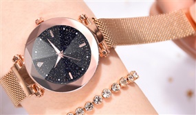 Luxury Magnetic Stainless Steel Quartz Watch