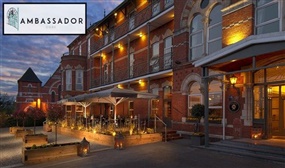 1 or 2 Nights B&B with Evening Meal Option, Arrival Cocktails & More at the Ambassador Hotel Cork 
