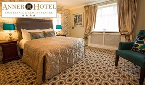 1 or 2 Nights Luxury Stay for Two with Extras at the Stunning Anner Hotel, Tipperary