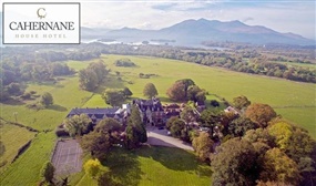 1 or 2 Nights Luxury B&B Stay with Dining Credit & Prosecco at Cahernane House Hotel, Killarney