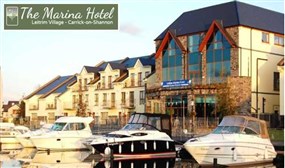 B&B, Welcome Drink and a Late Checkout at The Marina Hotel, Leitrim Village, Carrick on Shannon